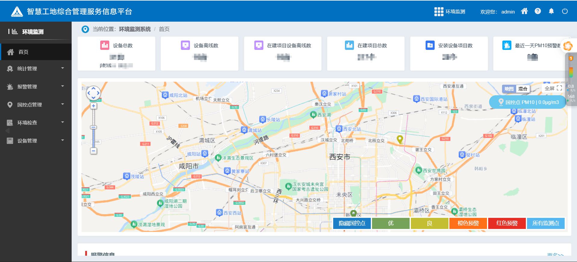 工地?fù)P塵在線監(jiān)測(cè)系統(tǒng)助力工地創(chuàng)建環(huán)保的高標(biāo)準(zhǔn)管理！